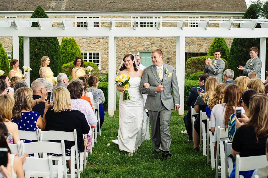 Stone Manor Country Club Outdoor Wedding Ceremony 1 Modern