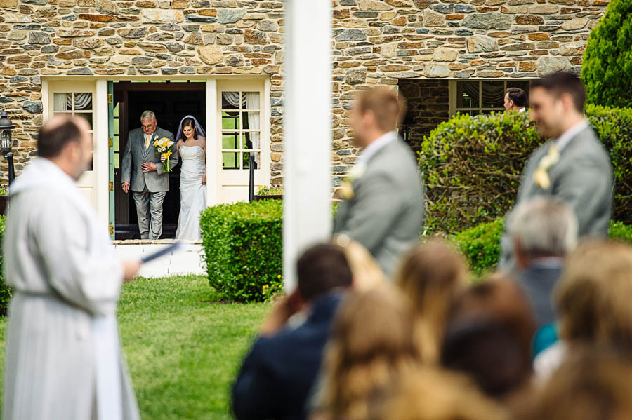 Stone Manor Country Club Outdoor Wedding Ceremony