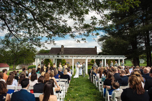 Stone Manor Country Club Outdoor Wedding Ceremony 3 Modern