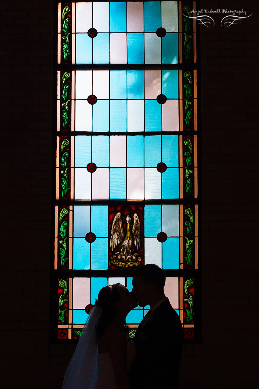 silhouette of couple kissing