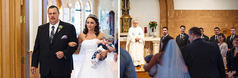 Wedding Ceremony at St. John Vianney Church