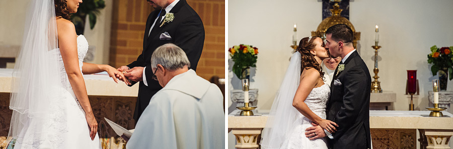 Wedding Ceremony at St. John Vianney Church